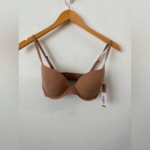 SKIMS Fits Everybody Push Up Demi Bra 30D Sienna Adjustable Lightly Lined
